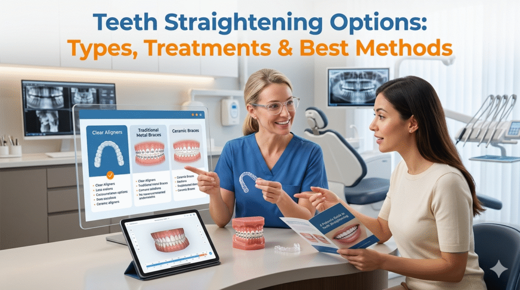 Teeth Straightening Options: Types, Treatments & Best Methods