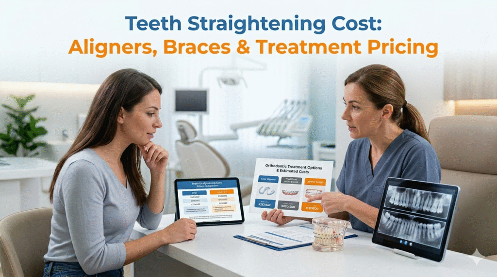 Teeth Straightening Cost: Aligners, Braces & Treatment Pricing