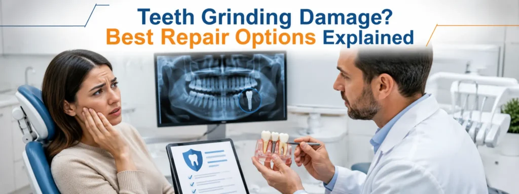 Teeth Grinding Damage? Best Repair Options Explained