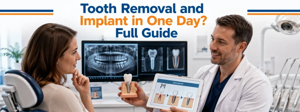 Tooth Removal and Implant in One Day? Full Guide