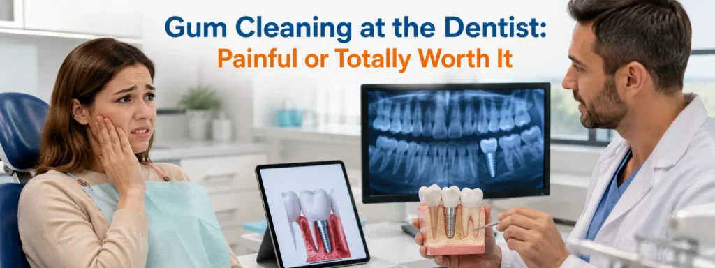 Gum Cleaning at the Dentist: Painful or Totally Worth It
