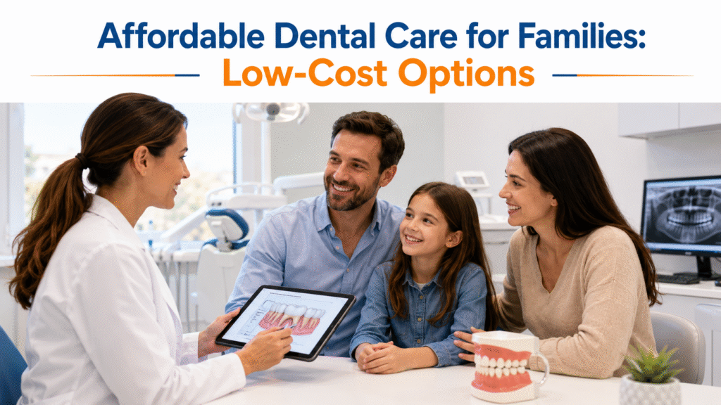 Affordable Dental Care for Families: Low-Cost Options