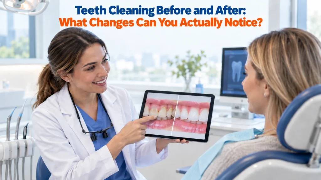 Teeth Cleaning Before and After: What Changes Can You Actually Notice?