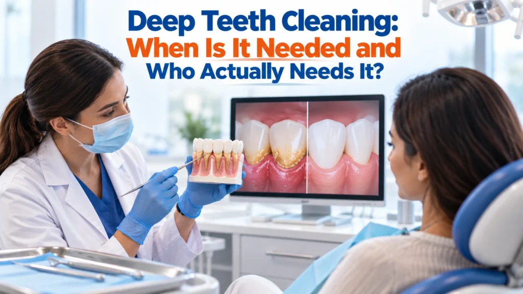 Deep Teeth Cleaning: When Is It Needed and Who Actually Needs It?