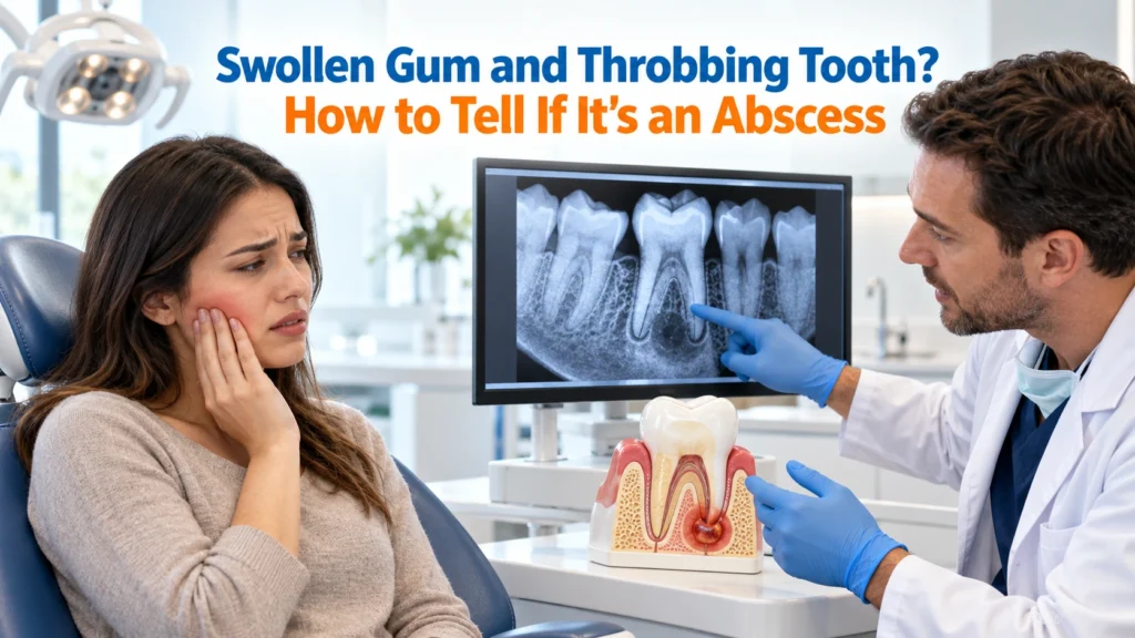 Swollen Gum and Throbbing Tooth? How to Tell If It's an Abscess