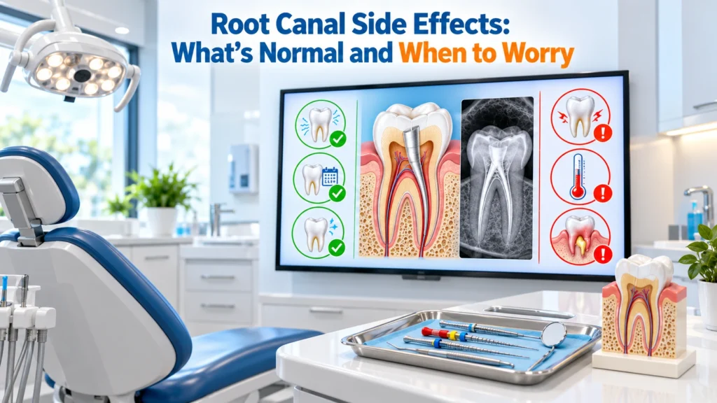 Root Canal Side Effects: What's Normal and When to Worry